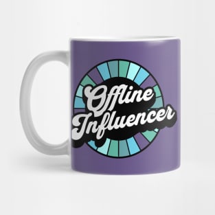 Offline Influencer Purples and Blues Mug